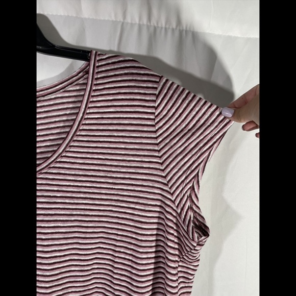 NEW Nordstrom Signature Francesca Linen Stripe Top‎ - Picture 4 of 12